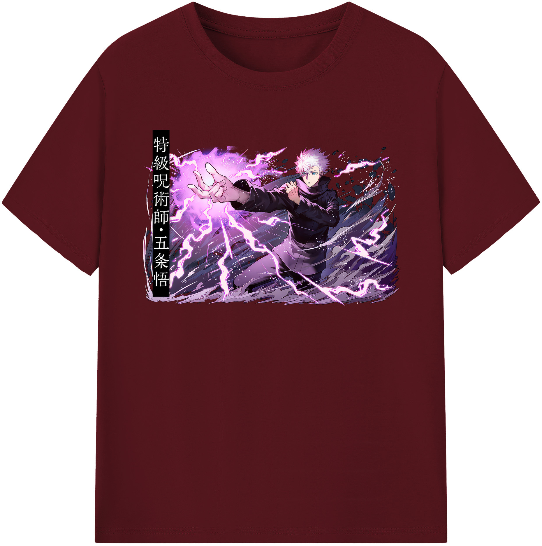 （画像用） 呪術廻戦 Jujutsu Kaisen 綿100％半袖Tシャツ（フロントプリント）